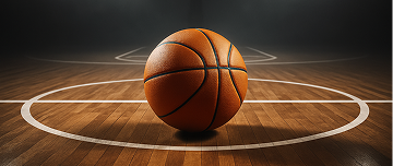 Ilustracija košarkarske vstopnice