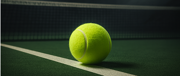 Ilustracija teniške vstopnice